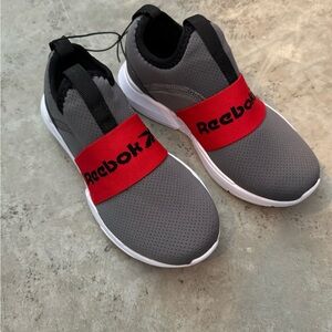 NWT - Reebok Boys Slip-on Tennis Shoes - Size 12